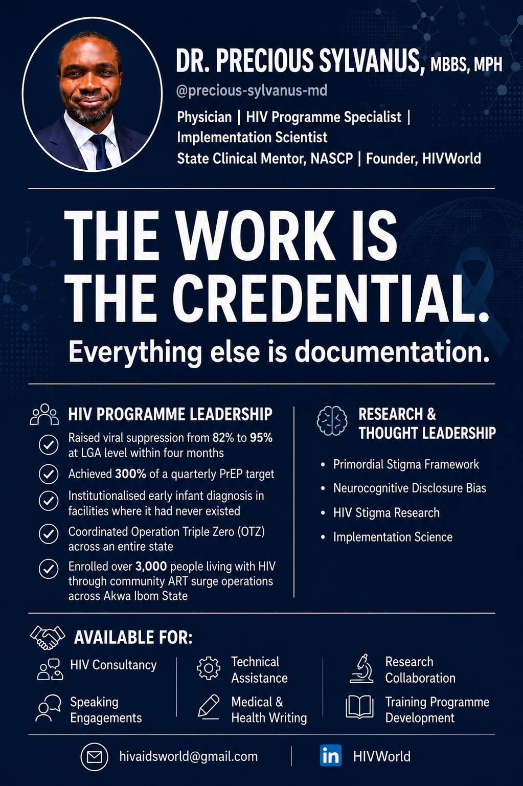 The Work Is The Credential
